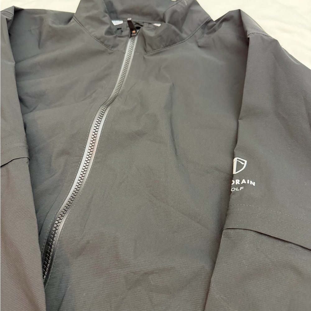 Shedrain Vortex Vent Men's Black Water resistant/Windbreaker Golf Jacket